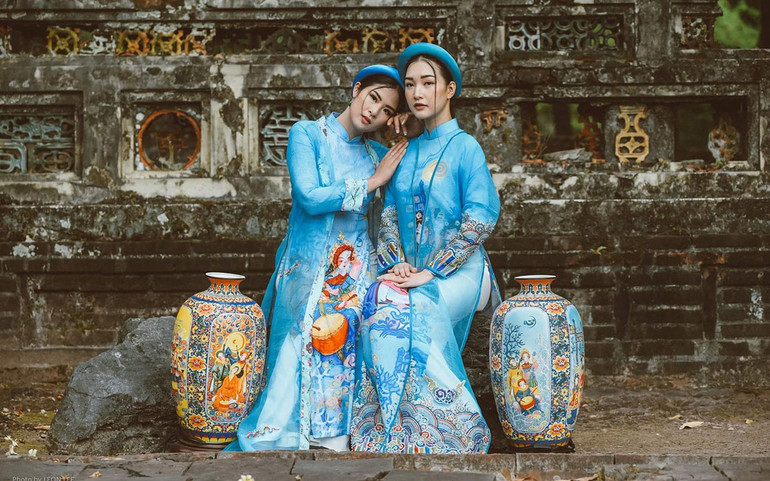 Đại sứ âm thầm của áo dài -0