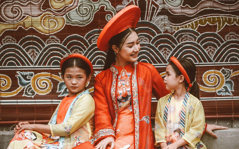 Đại sứ âm thầm của áo dài -0