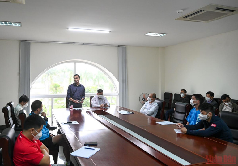 Bảo đảm điều kiện thi đấu và công tác phòng, chống dịch tại Giải vô địch bóng bàn quốc gia Báo Nhân Dân -0