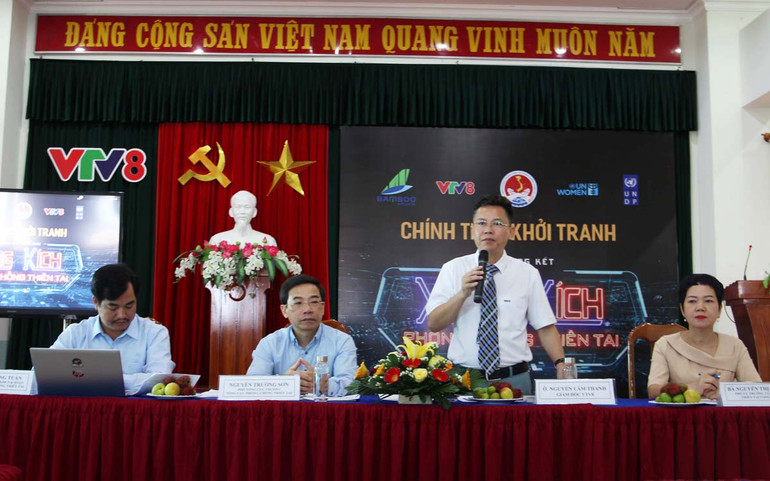 Khởi tranh gameshow tôn vinh lực lượng phòng chống thiên tai tại chỗ -0