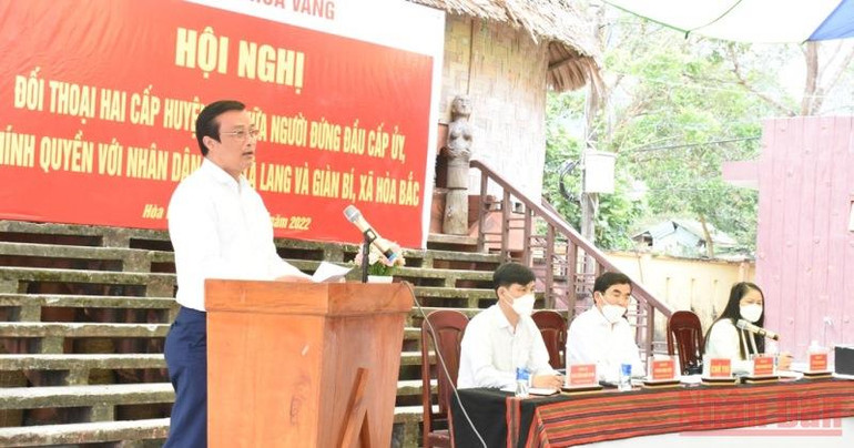 Tổ chức đối thoại 2 cấp huyện, xã với đồng bào dân tộc Cơ Tu -0