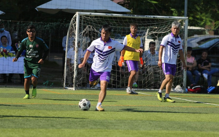 Khai mạc giải bóng đá chào mừng 75 năm Quốc khánh Việt Nam tại Campuchia -0