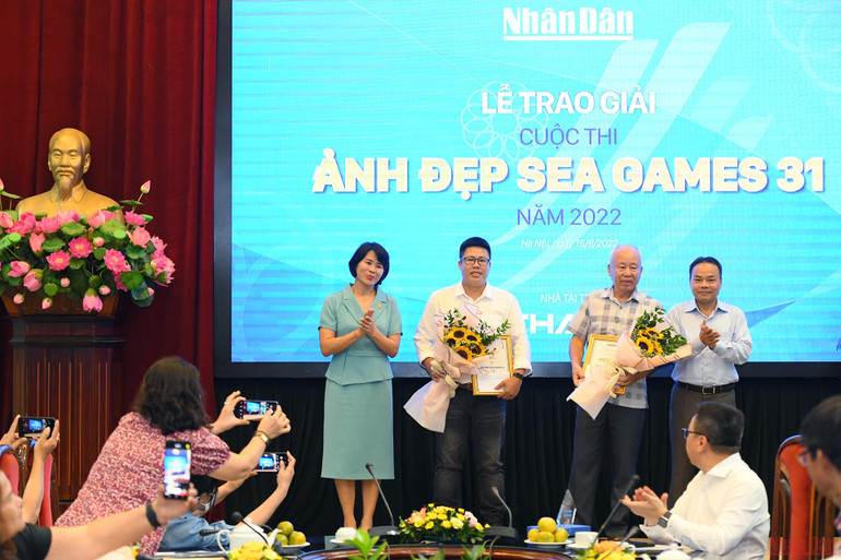 Hình ảnh Lễ giao giải cuộc thi “Ảnh đẹp SEA Games 31” -0