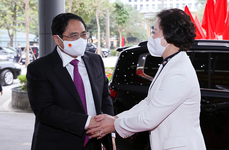 Thủ tướng Pham Mình Chinh dự tổng kết và triển khai nhiệm vụ năm 2021 của Ngành nội vụ -0