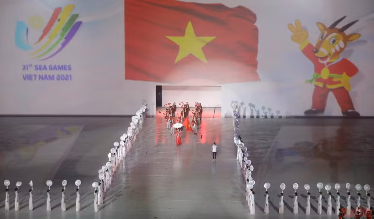 Những hình ảnh ấn tượng trong Lễ khai mạc SEA Games 31 -0