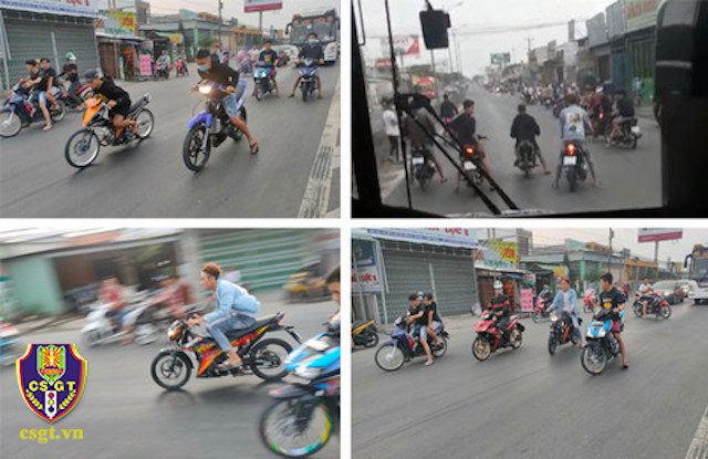 Bộ Công an chỉ đạo xử lý nghiêm tình trạng đua xe trái phép -0