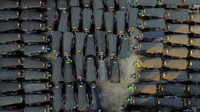 [Ảnh] Nhìn lại năm 2021... từ trên không -0