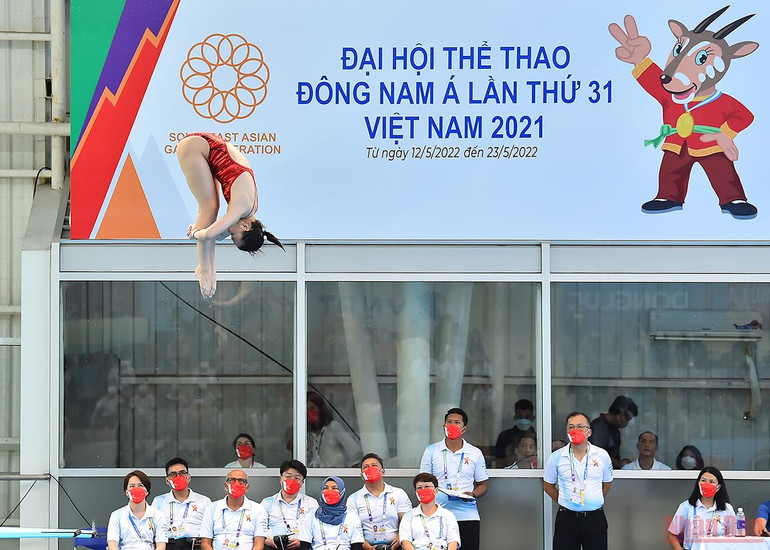 Nhảy cầu mang niềm vui đầu về cho Thể thao Việt Nam tại SEA Games 31 -0
