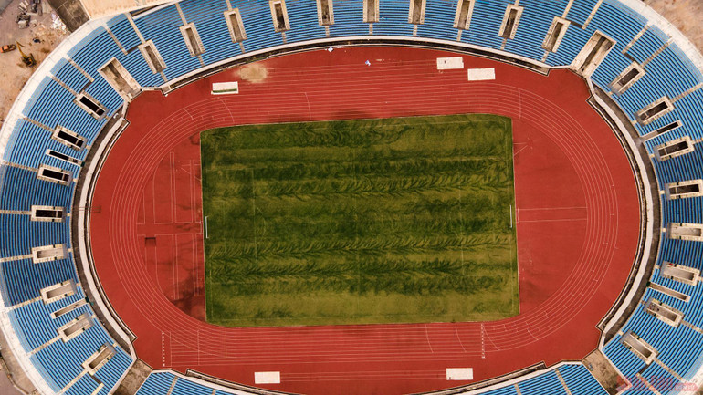 Cận cảnh công trường nâng cấp Sân vận động quốc gia Mỹ Đình phục vụ SEA Games 31 -1