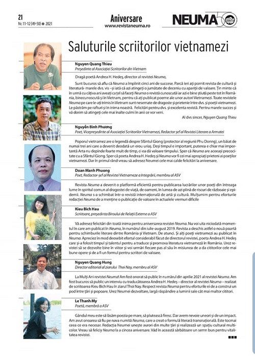 Nhà văn, dịch giả Andrea H. Hedeș: Liên kết con người với nhau là chìa khóa dẫn đến sự thành công -0