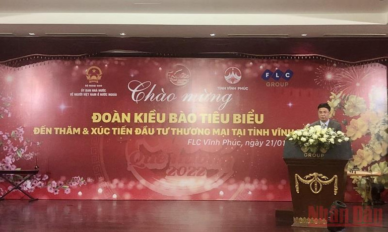Đoàn kiều bào tiêu biểu thăm và xúc tiến đầu tư thương mại tại tỉnh Vĩnh Phúc -0