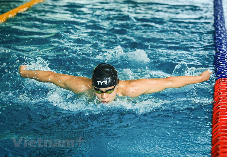 Đội tuyển bơi lội tập luyện tích cực, hướng tới 8 Huy chương vàng SEA Games 31 -0