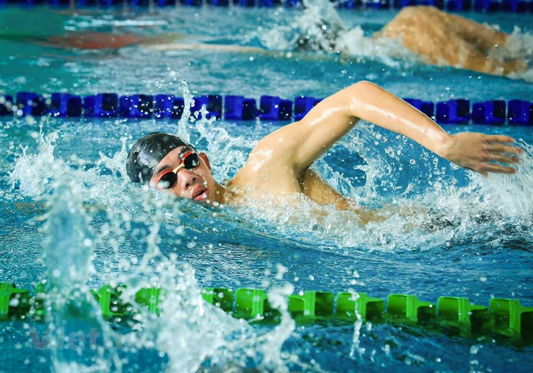 Đội tuyển bơi lội tập luyện tích cực, hướng tới 8 Huy chương vàng SEA Games 31 -0