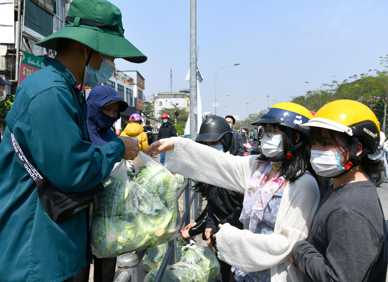 Người dân Hà Nội chung tay tiêu thụ nông sản Hải Dương -0