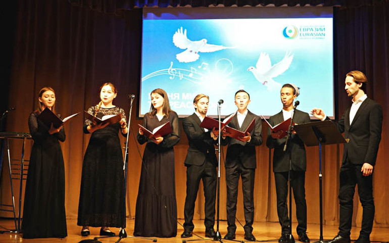 Nga tổ chức Ngày Quốc tế Hoà bình -0