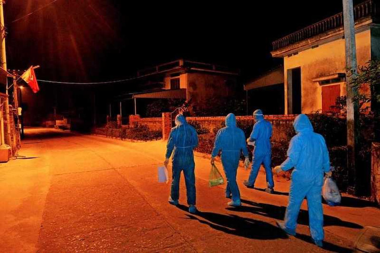 Quảng Ninh giãn cách xã hội huyện Vân Đồn và phong toả tạm thời thị trấn Cái Rồng -0