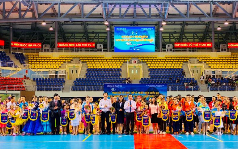 Khai mạc Giải khiêu vũ vô địch trẻ và thiếu niên quốc gia Khiêu vũ thể thao năm 2020 -0
