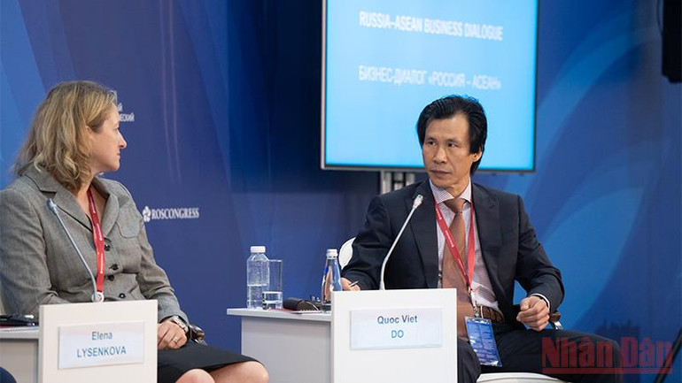 Ông Đỗ Quốc Việt (Hội doanh nghiệp Việt Nam tại Nga) tại Đối thoại Kinh tế Nga - ASEAN. 11_9_Anh_3-1631445345382.jpg