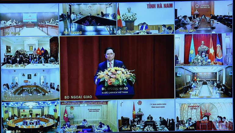 Ngoại giao Việt Nam tiên phong, toàn diện, hiện đại, chủ động thích ứng ảnh 2 Ngoại giao Việt Nam tiên phong, toàn diện, hiện đại, chủ động thích ứng -0