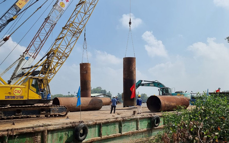 Đơn vị thi công triển khai xây dựng cầu Bạch Đằng 2. Khởi công xây dựng thêm cầu kết nối hai tỉnh Bình Dương và Đồng Nai -0