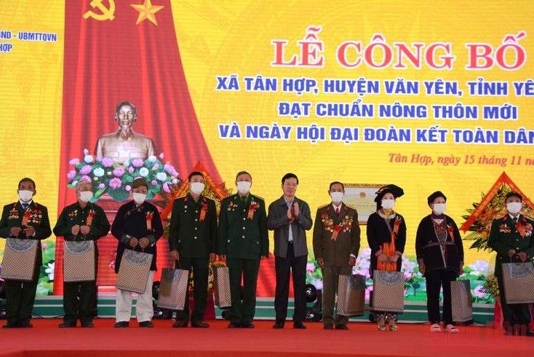 Đồng chí Võ Văn Thưởng dự Ngày hội đại đoàn kết toàn dân tộc tại Yên  Bái -0