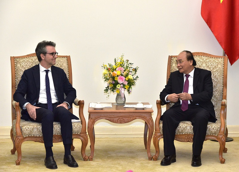 Thủ tướng Nguyễn Xuân Phúc tiếp Đại sứ, Trưởng Phái đoàn EU tại Việt Nam -0