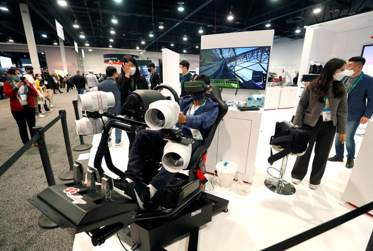 Hình ảnh những công nghệ mới nhất tại CES 2022 -0