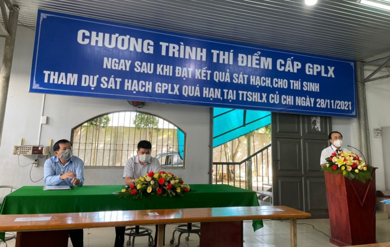 TP Hồ Chí Minh cấp giấy phép lái xe ngay sau khi sát hạch -0
