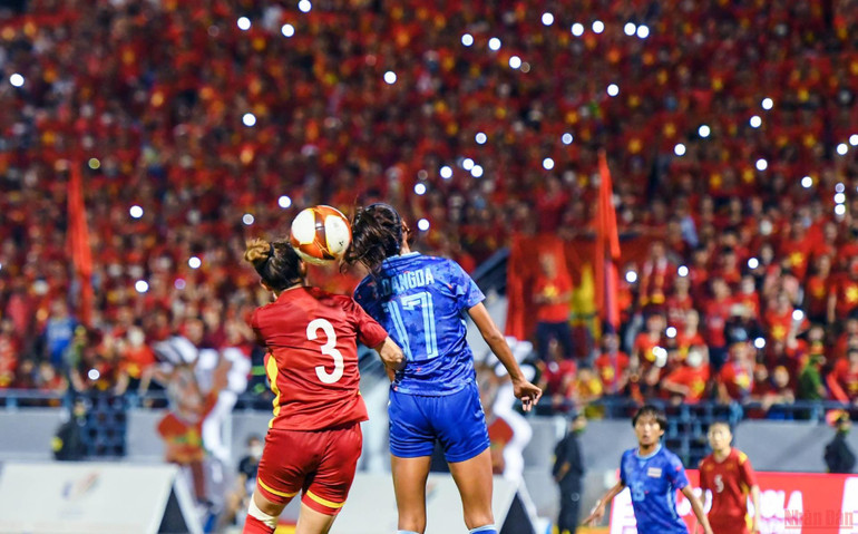 Những khoảnh khắc ấn tượng trận chung kết bóng đá nữ SEA Games 31 Việt Nam-Thái Lan -0
