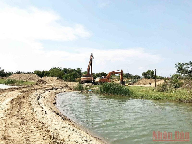 Ninh Thuận chấn chỉnh hoạt động khai thác cát trên sông Dinh -0