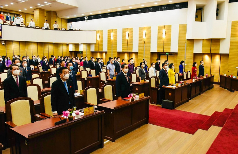 Kỳ họp thứ nhất Hội đồng nhân dân thành phố Hà Nội khóa 16 -0