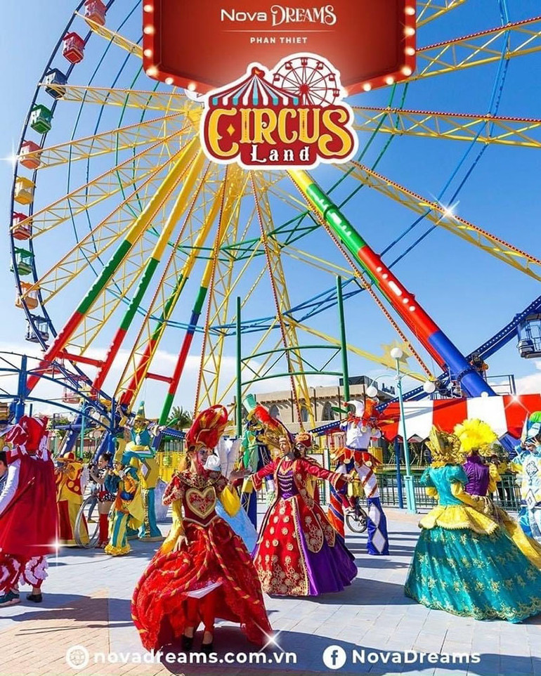 Công viên giải trí ven biển Circus Land chính thức mở cửa tại NovaWorld Phan Thiet -0