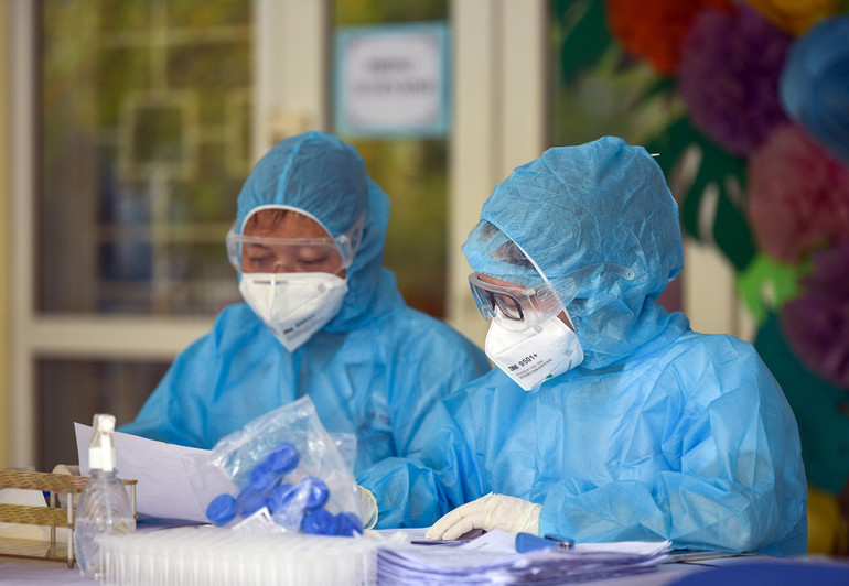 Hà Nội triển khai xét nghiệm Covid-19 diện rộng -0