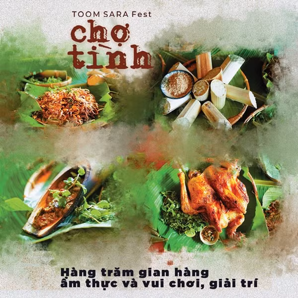 Đà Nẵng tổ chức Chợ Tình - Toom Sara Fest -0
