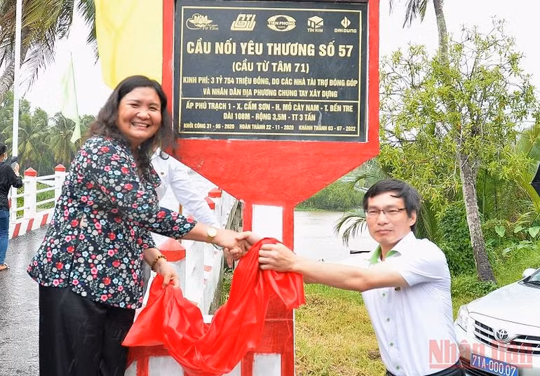 Khánh thành cầu số 57 tại Bến Tre -0