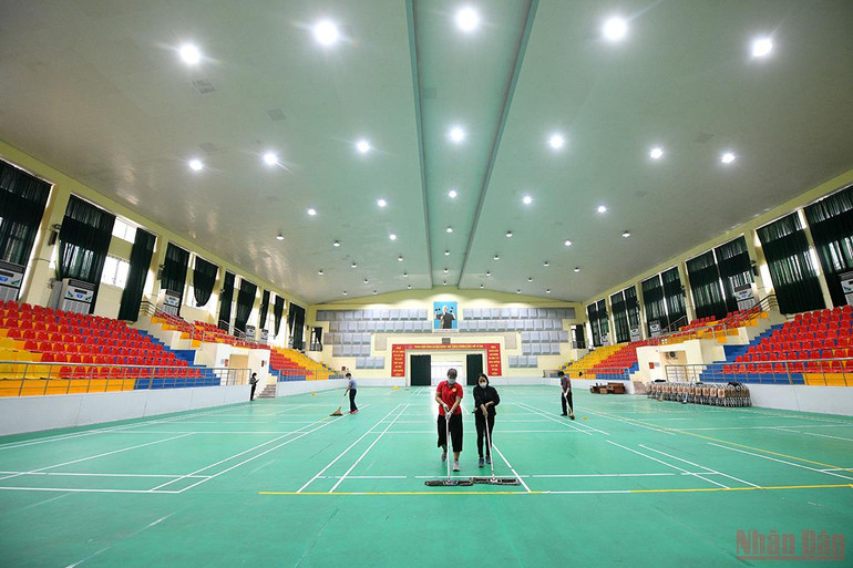 Hà Nội: Các nhà thi đấu, sân vận động gấp rút chuẩn bị cho SEA Games 31 -0