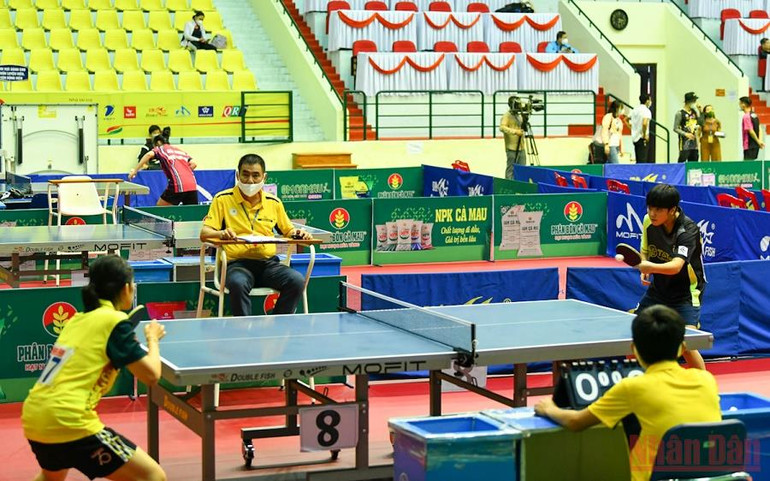 Đương kim vô địch đồng đội nam Hải Dương giành chiến thắng áp đảo trong ngày đầu ra quân -0