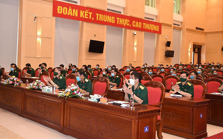 Các đại biểu tham dự Lễ xuất quân. Ảnh: Trọng Hải, Báo Quân đội nhân dân. Các đội tuyển Quân đội nhân dân Việt Nam quyết tâm đạt thành tích cao tại Army Games 2020 -0