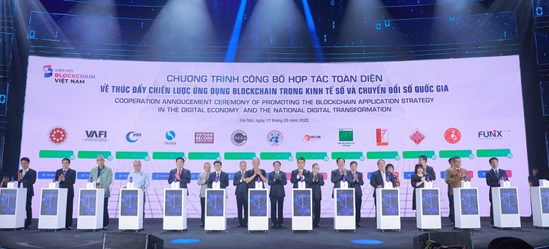 Lễ ký kết hợp tác toàn diện giữa Hiệp hội Blockchain Việt Nam và các đơn vị đối tác. Chính thức ra mắt Hiệp hội Blockchain Việt Nam -0