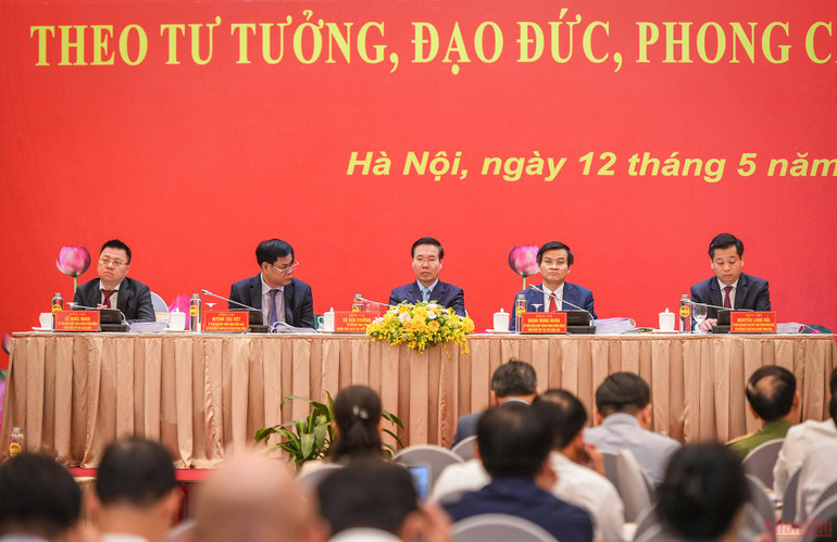 Hội thảo khoa học quốc gia “Nâng cao đạo đức cách mạng, quét sạch chủ nghĩa cá nhân theo tư tưởng, đạo đức, phong cách Hồ Chí Minh” -0