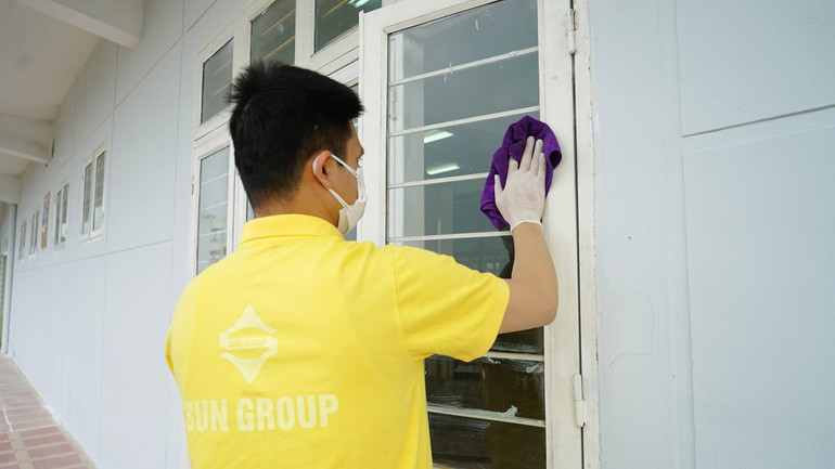 Những hình ảnh đầu tiên của Bệnh viện dã chiến số 3 Hải Dương -0