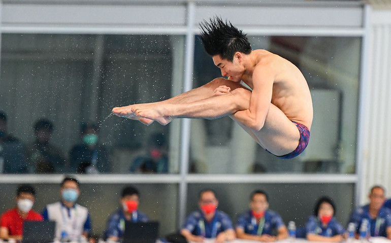 Ảnh đẹp SEA Games 31: Những hình ảnh ấn tượng môn nhảy cầu tại SEA Games 31 -0