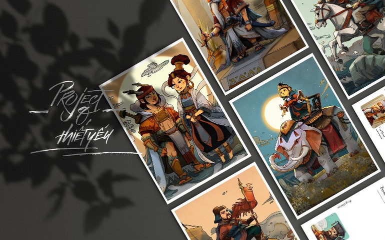 Triển lãm thực tế ảo thu hút người trẻ yêu văn hóa Việt -0