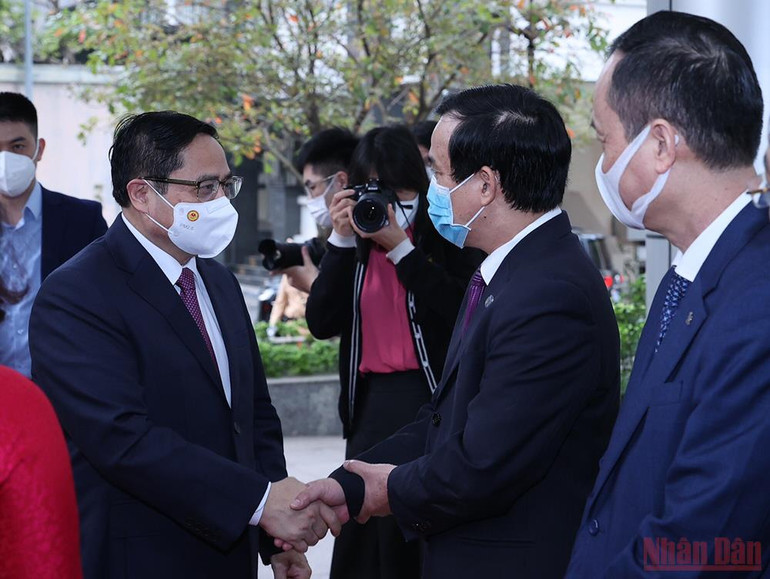 Thủ tướng Phạm Minh Chính dự Hội nghị thống kê toàn quốc -0