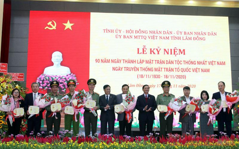 Phú Yên, Lâm Đồng kỷ niệm 90 năm Ngày truyền thống Mặt trận Tổ quốc Việt Nam -0
