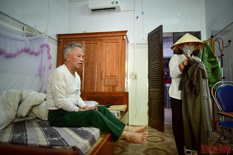 “Mối lương duyên” trong trung tâm điều dưỡng thương bệnh binh -0