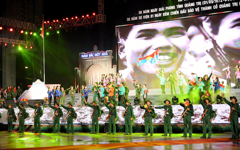 Kỷ niệm 50 năm Ngày Giải phóng tỉnh Quảng Trị và 50 năm sự kiện 81 ngày đêm chiến đấu bảo vệ Thành cổ Quảng Trị -0