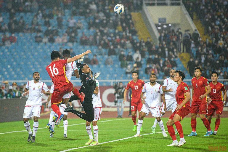 (Hiệp 1) Việt Nam 0-0 Oman: Thế trận giằng co -0
