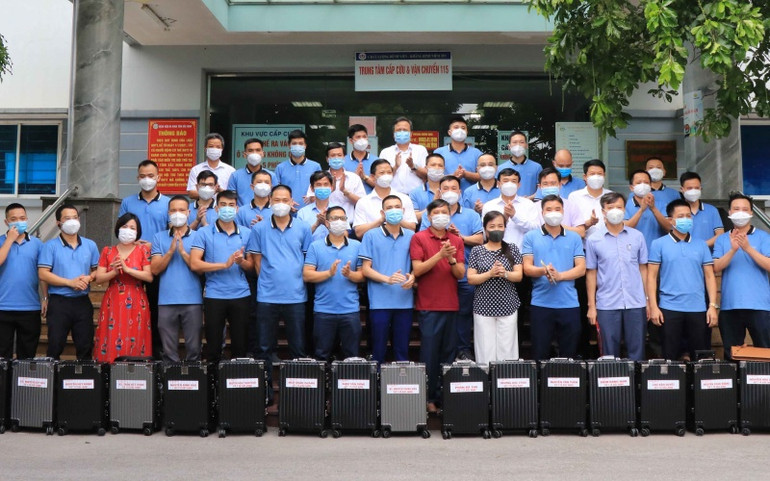 Ngành Y tế Bắc Ninh chi viện cho Thành phố Hồ Chí Minh chống dịch. Hỗ trợ nhân lực y tế giúp TP Hồ Chí Minh chống dịch -0
