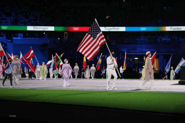 Những hình ảnh ấn tượng trong lễ bế mạc Olympic Tokyo 2020 -0